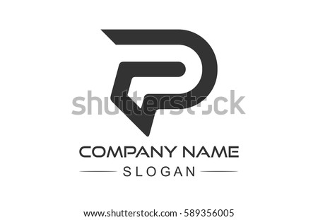 P Logo Download Free Vector Art Stock Graphics Images
