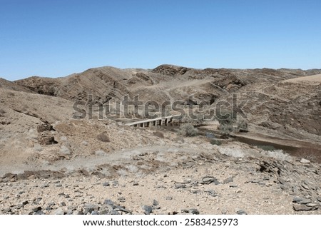 Image, Stock Photo Bridge of death Africa