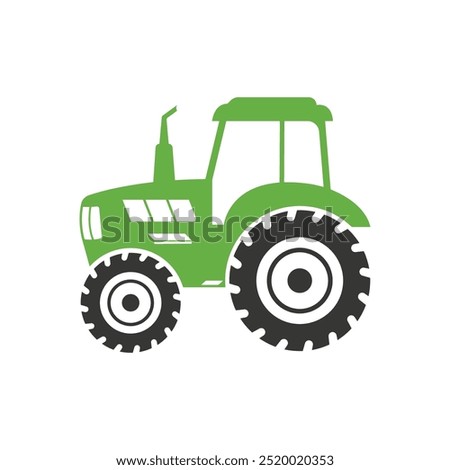 trending tractor icon design template. vector tractor logo design