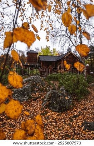 Similar – Image, Stock Photo Hidden church Autumn