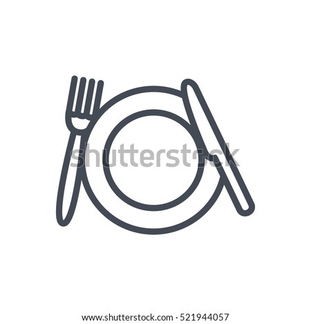 Wedding Line Outlined Icon Vector Plate