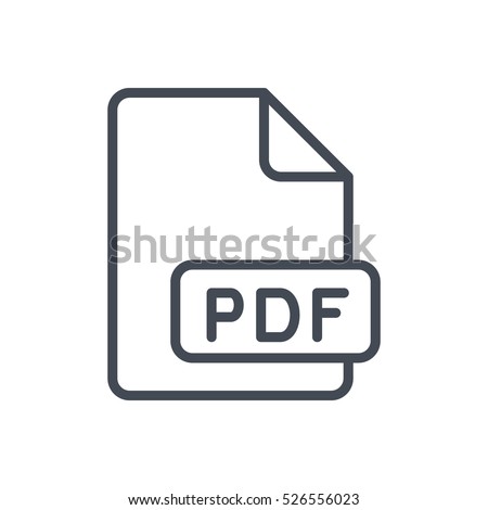 Business Meeting Outlined Line Vector Icon PDF document