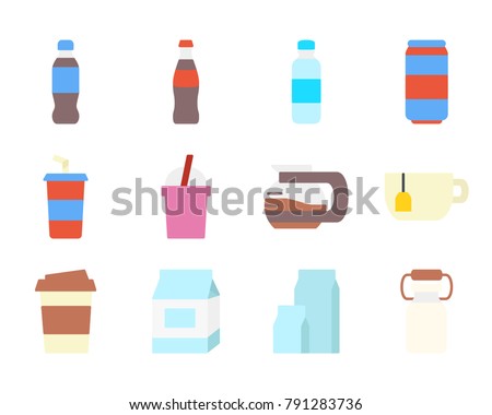 Drinks flat icon