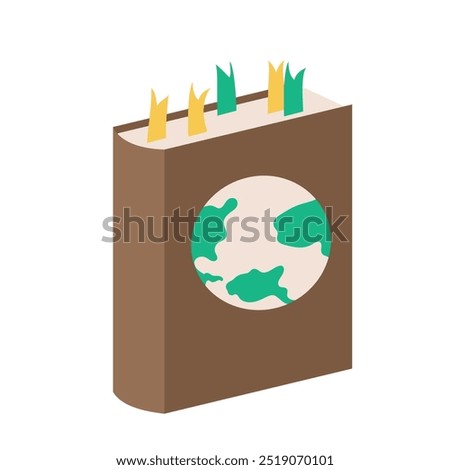 Geography And Exploration Illustration - Geography Book