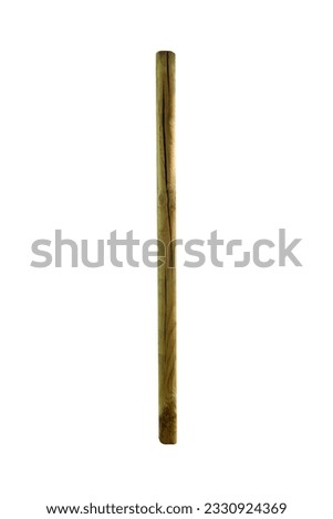 Similar – Image, Stock Photo Old wooden post with signpost in yellow at a hiking trail in the Senne in Lipperreihe near Oerlinghausen in the Teutoburger Forest near Bielefeld in East Westphalia-Lippe