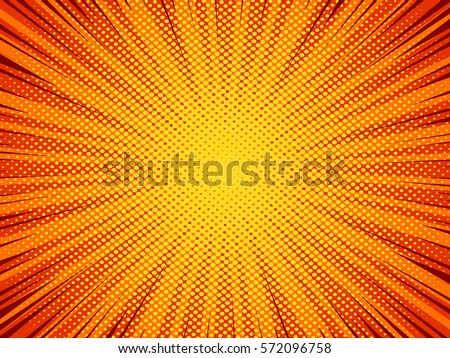 Halftone texture comic book superhero vector background