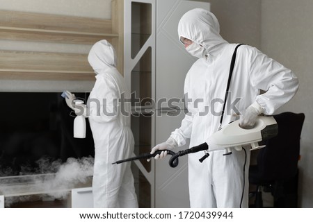 Similar – Image, Stock Photo Woman making facemasks for coronavirus pandemic