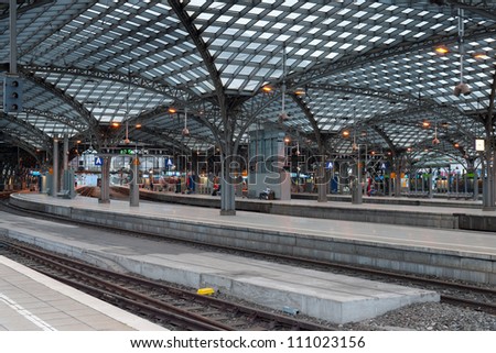 Similar – Foto Bild Am Kölner Hauptbahnhof