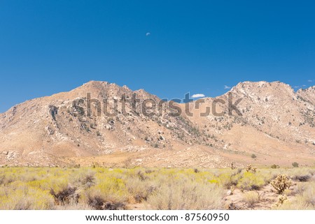 Landscape in Death Valley National Park; USA; GPS information is in the file
