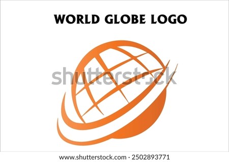 a globe logo with a globe logo that says world globe on it.