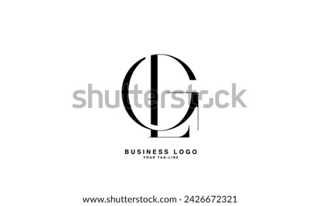 GL, LG, G, L, Abstract Letters Logo Monogram