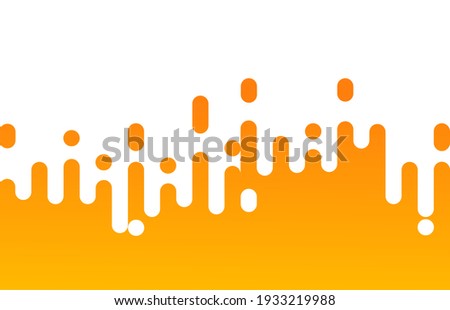 Abstract pattern yellow mustard Rounded Lines Halftone Transition. background with gradient, vertical rounded stripes. Vector Background Illustration. Stockfoto © 