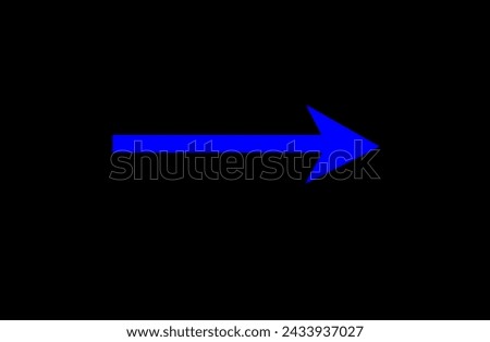 Arrows, direct symbol set on transparent background,Abstract directional arrow animation.
