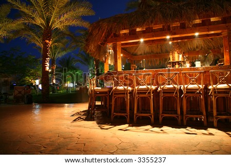 tropical bar