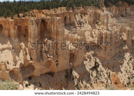 Similar – Image, Stock Photo Hoodoo formation at Bryce Canyon National Park, Utah