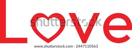 Love, love logo Design, Like a Heart 'o' in Love.