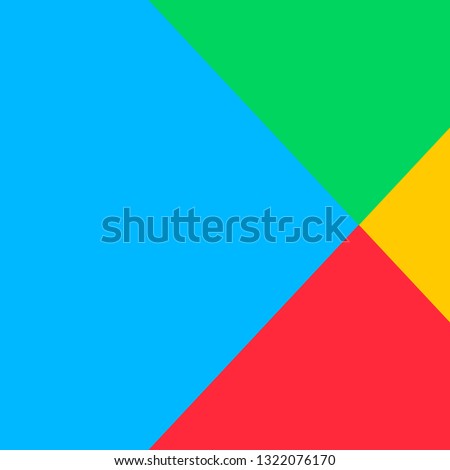 Google play abstract colorful background. Vector illustration.