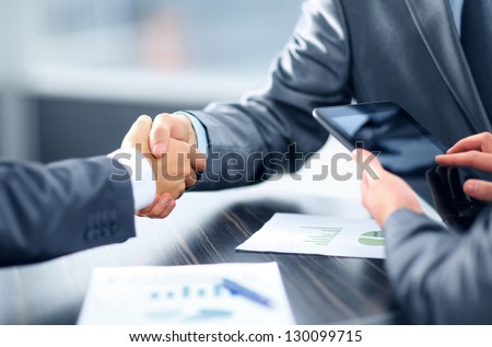 Business handshake Сток-фото © 
