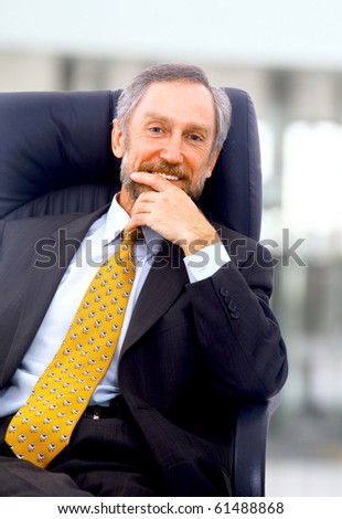 businessman isolated on white background