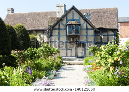 birthplace of William Shakespeare, Stratford-upon-Avon, Warwickshire, England