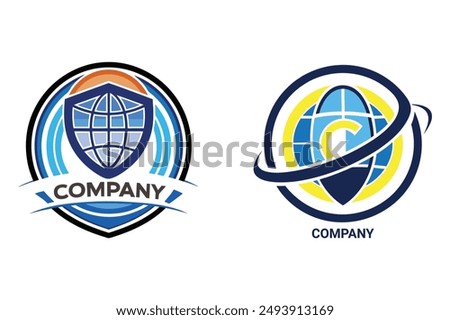 Reliable internet logo. Versatile vector for ISPs. Build trust and customer loyalty.