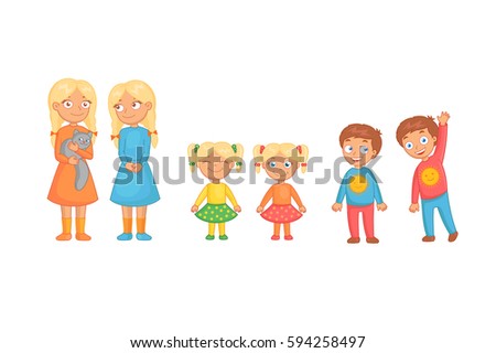 Cartoon Baby Girl Clipart Twin Girls Clipart Stunning Free Transparent Png Clipart Images Free Download