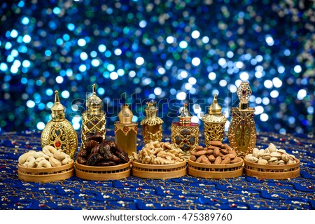 Eid and Ramadan Theme background with… Stock Photo 