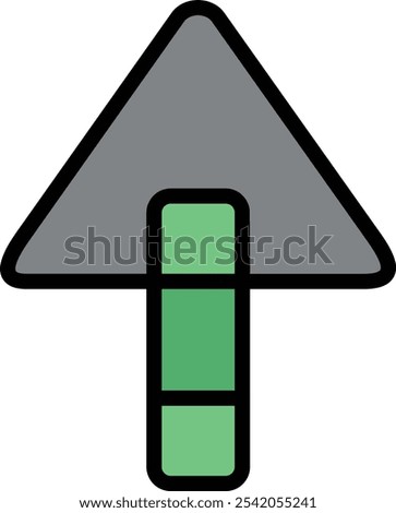 Spade Vector Line Filled Icon Design