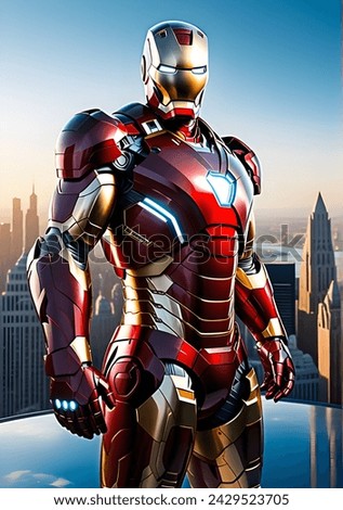 Iron man armor suit image