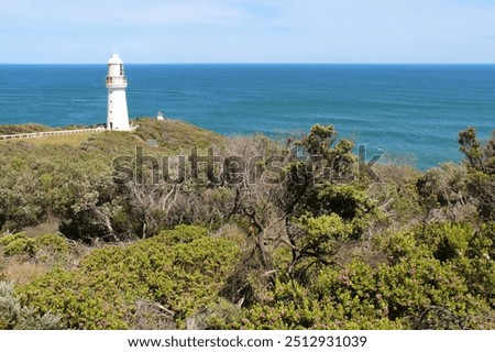 Similar – Image, Stock Photo Lighthouse Road to Cape Otway