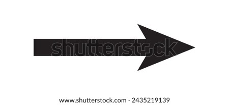 Arrows Collection. Black Arrow Direction Signs Forward And Down For Navigation Or Web Download Button Isolated Vector Narrow, Right And Recycle Arrowhead Symbols , Cliparts, Vector