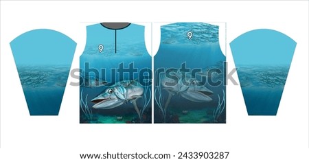 Fishing Jersey Design Vector EPS 9DES9011