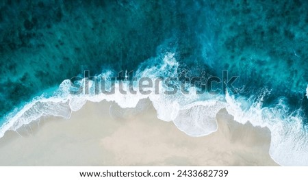 Similar – Image, Stock Photo Waves on the Atlantic coast, Galicia, Spain