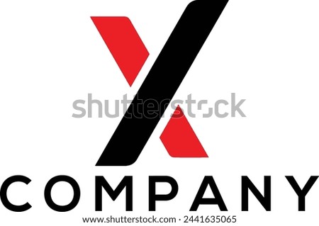  New Letter X logo type  for Company and Business logo  design template