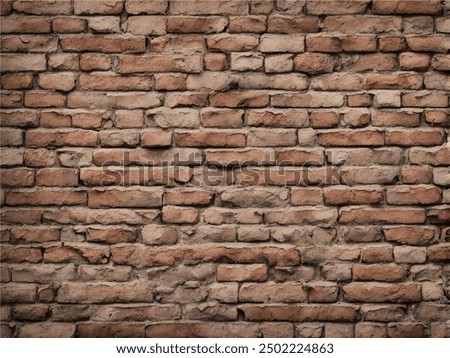 Brick wall background. Brick wall background texture. Background of old vintage brick wall.	brick wall for brickwork background design.