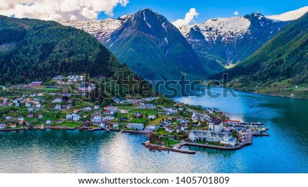 Similar – Foto Bild Aurlandsfjord