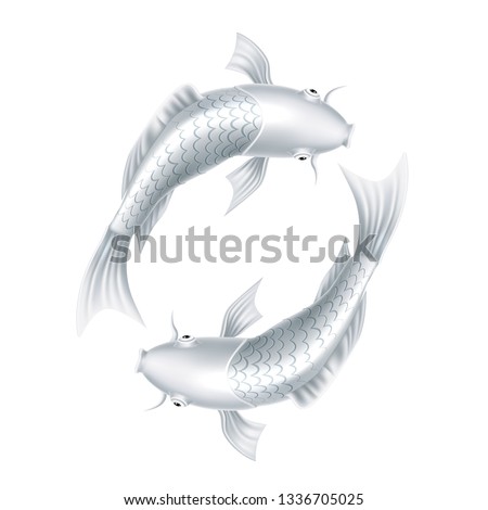 Dom I Meble Pisces Zodiac Symbol Fish In Space Yin Yang Ceiling