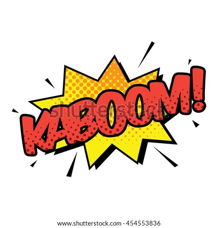 Kaboom Comic Speech Bubbles