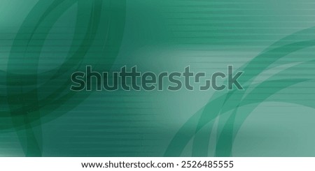 green abstract background with luxury gold elements vector illustration