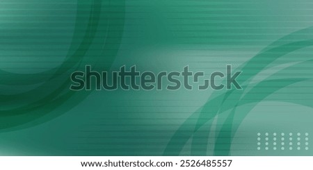 green abstract background with luxury gold elements vector illustration