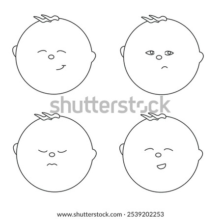 child, picture, face, emotions, facial expressions, age