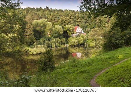 The Lake House Russian nature in Podolsk