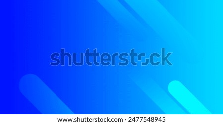 Abstract blue background with diagonal lines. Dynamic shapes composition. Vector illustration