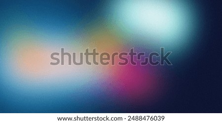 abstract mesmerizing background with a dark blue night sky gradient. A blurred midnight spectrum transitions from deep violet indigo to light blue shades, complemented by a grainy texture