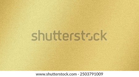 Gold wall texture background. Yellow shiny gold foil paint on wall sheet with gloss light reflection, vibrant golden paper luxury wallpaper