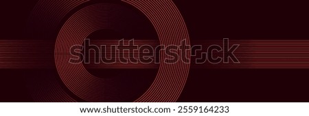 abstract dark background with glowing lines circles