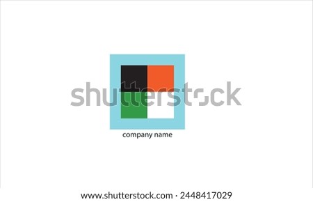 company  logo vector with background