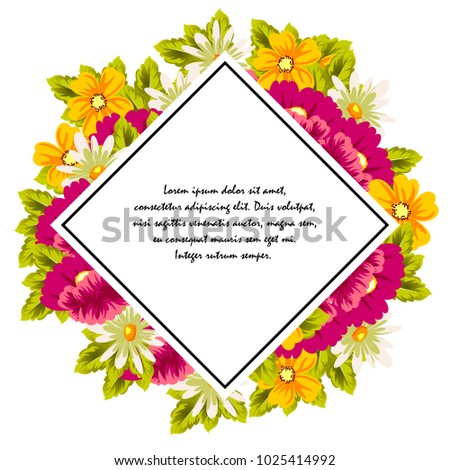 frame of flowers for card designs greeting cards birthday frame for cards