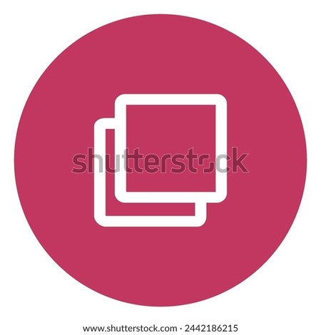 Add new tab, slide, or section line art vector icon for apps and websites. Stock Vector illustration 