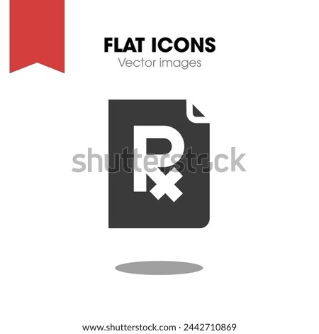 file prescription icon vector, vector images